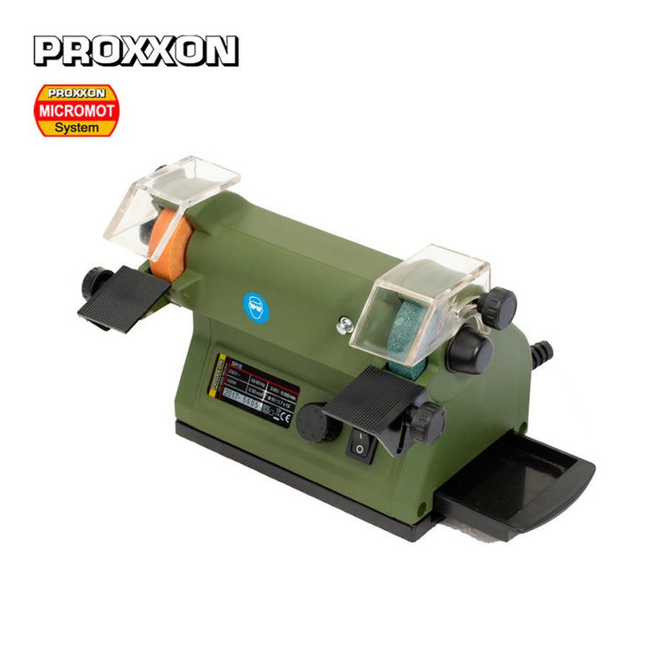 德国PROXXON迷你魔 电动台式砂轮机 微型砂轮抛光机 SP/E No.28030
