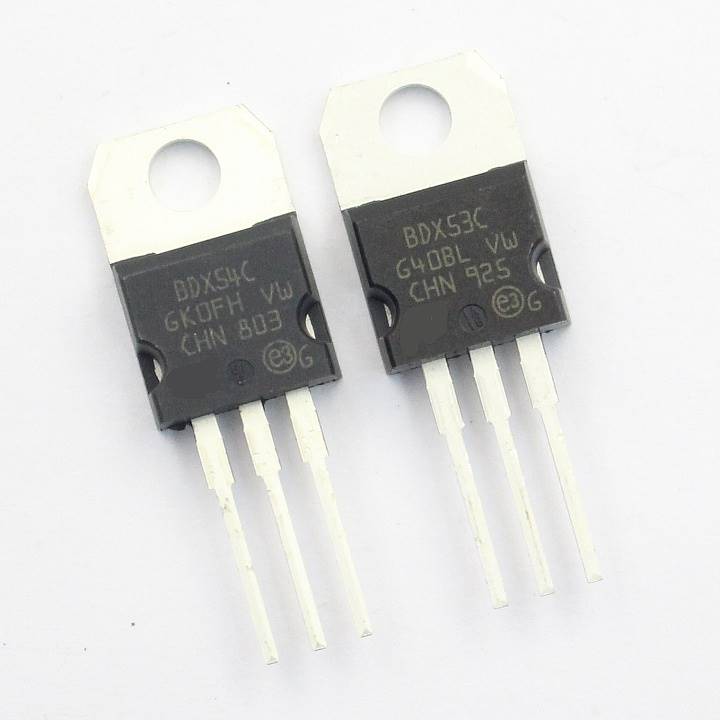 达林顿三极管 BDX53C BDX53B BDX53 TO-220 8A/80V 100V晶体管NPN