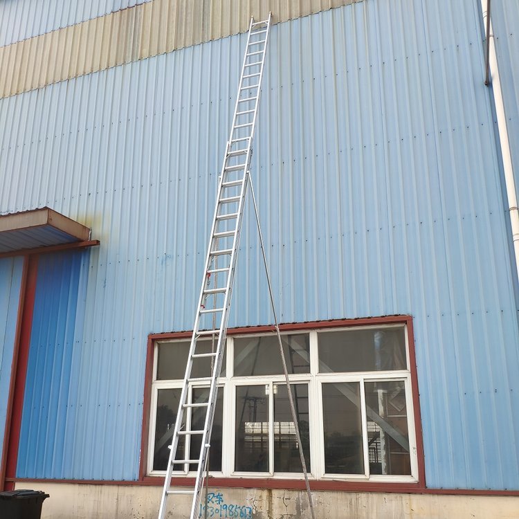 金锚铝合金方管直梯LCS380SAL1欧标梯具 救援梯