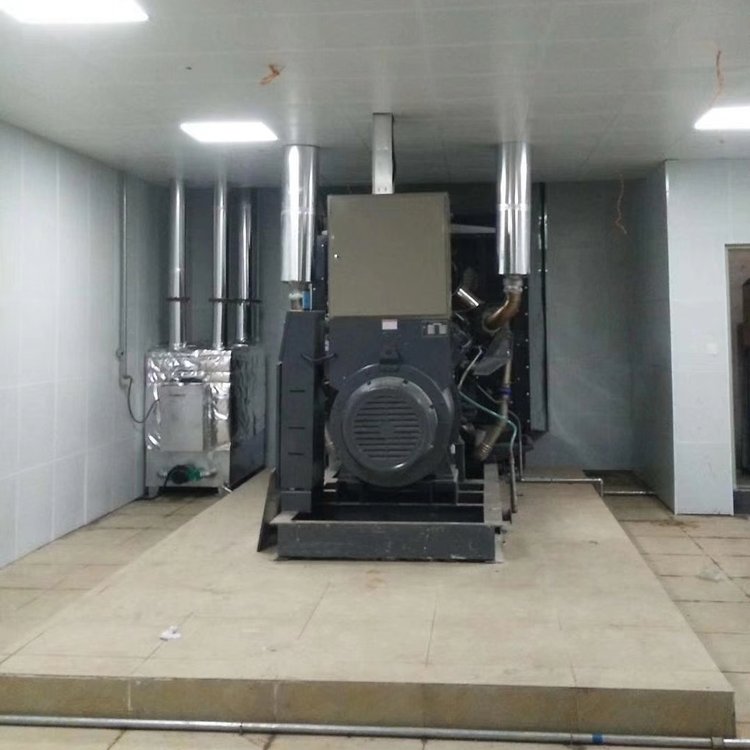柴油发电机房环保工程消音降噪尾气处理 机房改造严管安装喷淋箱塔