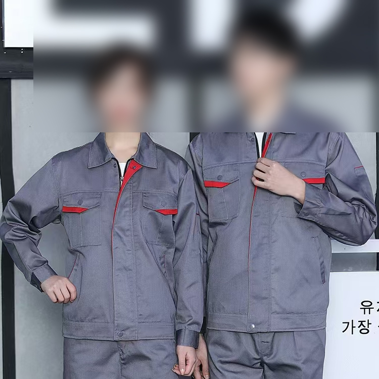长袖工作服套装 劳保服厂服定做 汽修电焊工装