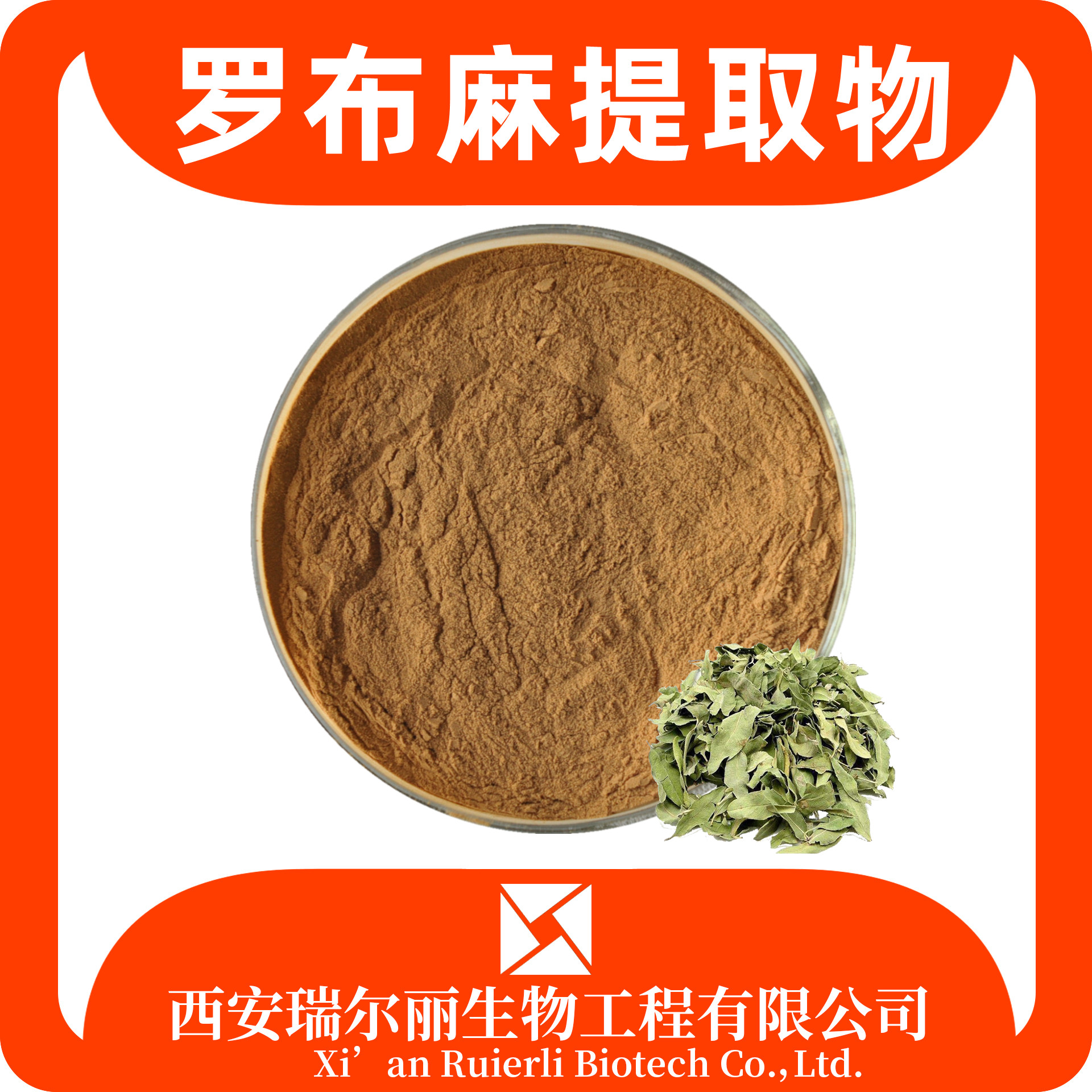 罗布麻提取物 水溶罗布麻粉 速溶浓缩粉 多糖 SC证 源头工厂