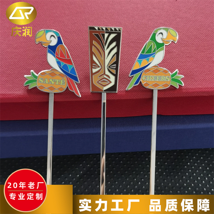鸡尾酒具 奶茶酒吧调酒咖啡装饰棒 手感舒适 款式多样
