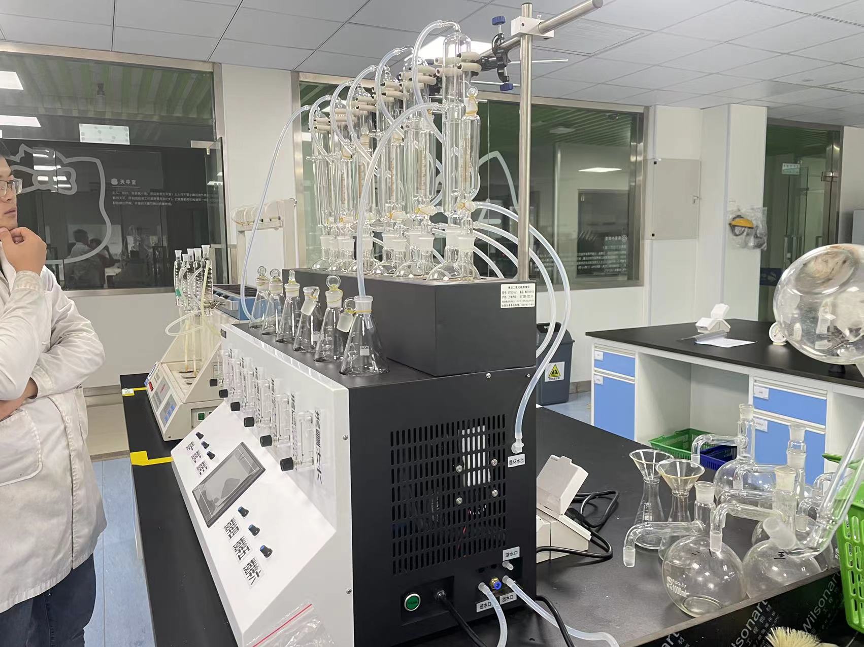 伍跃仪器 水蒸馏装置多功能一体化蒸馏仪WY-ZL6A
