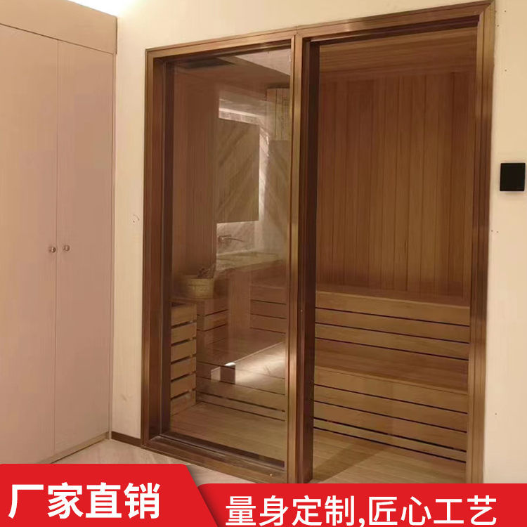 农村家用桑拿房装修 私人小木屋干蒸房厂家定制 智能控制好用