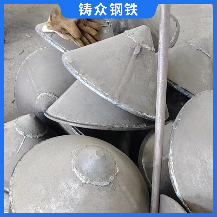 DN500平底十字型桩尖 用于桩身连接结构件 来图定制加工 铸众