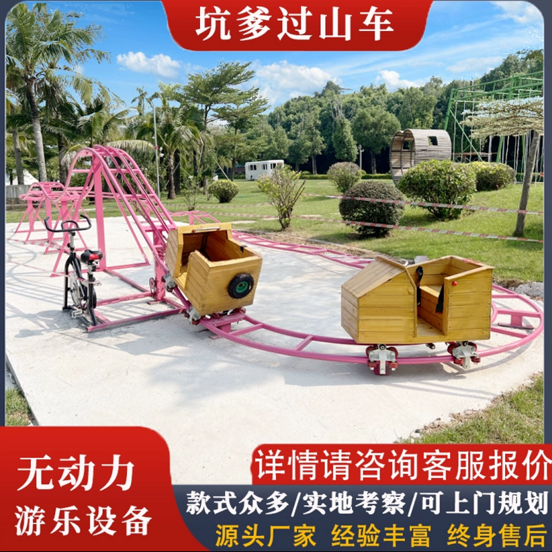 儿童乐园必备坑爹车 大千游乐景区网红亲子过山车设备 室外游乐设备