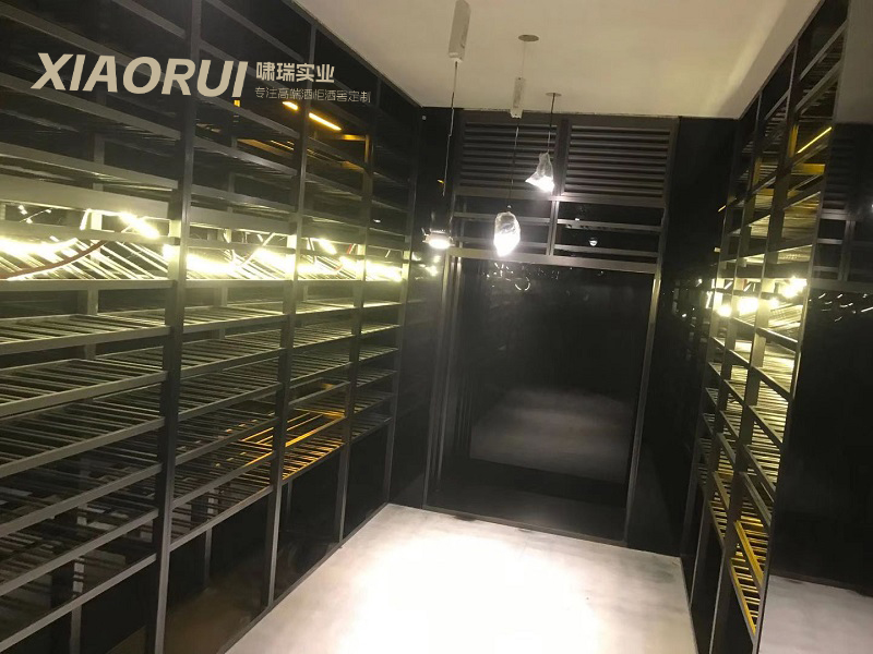 啸瑞 葡萄酒不锈钢酒架定制厂家 上门安装 售后无忧