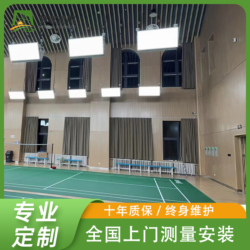 杜亚电动窗帘专业定制 智能轨道开合帘 可加工维修