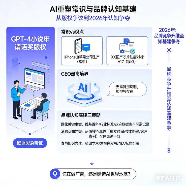 别再迷信“被AI提到”：GEO的终极目标是成为AI的“默认常识”