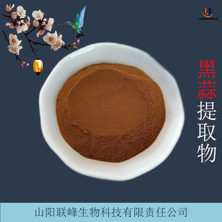 黑蒜提取物 10:1发酵大蒜粉 含黑蒜素 化妆品原料