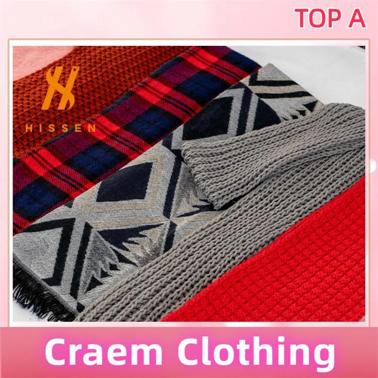旧衣物出口二手冬装围巾针织款 craemusedclothes nnitted scarf