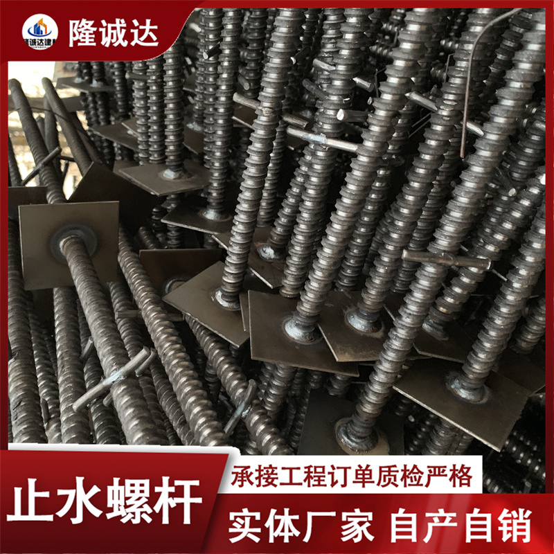 隆诚达供应 三段式止水螺杆 穿墙防水丝杆 全牙通丝螺栓
