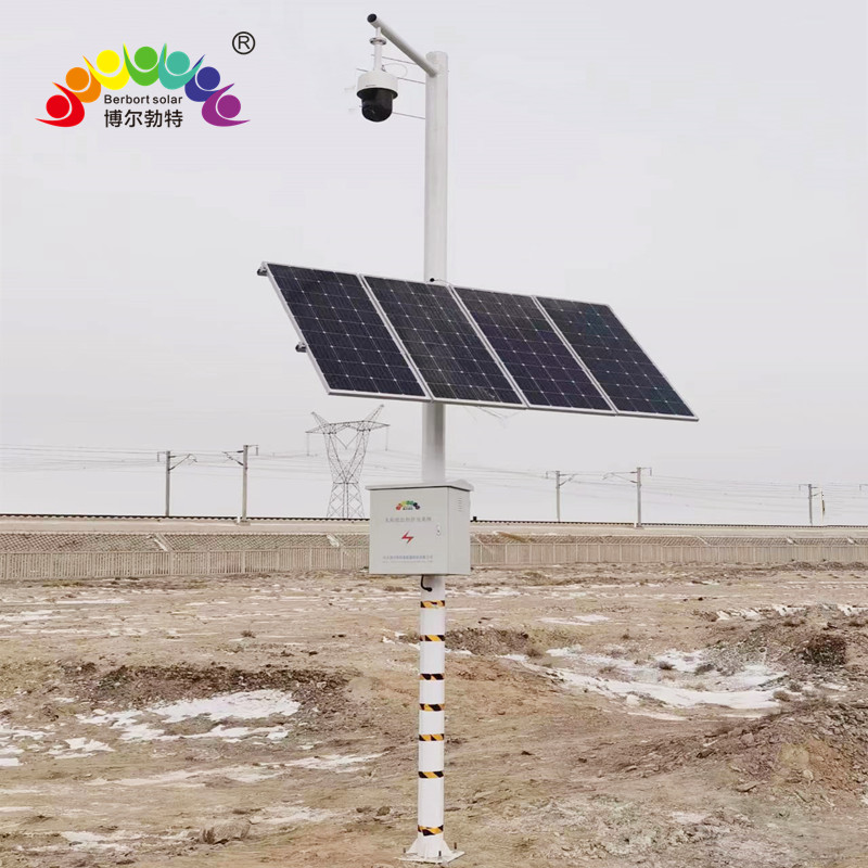 喀 什太阳能监控供电系统 高速公路风光互补发电系统博尔勃特