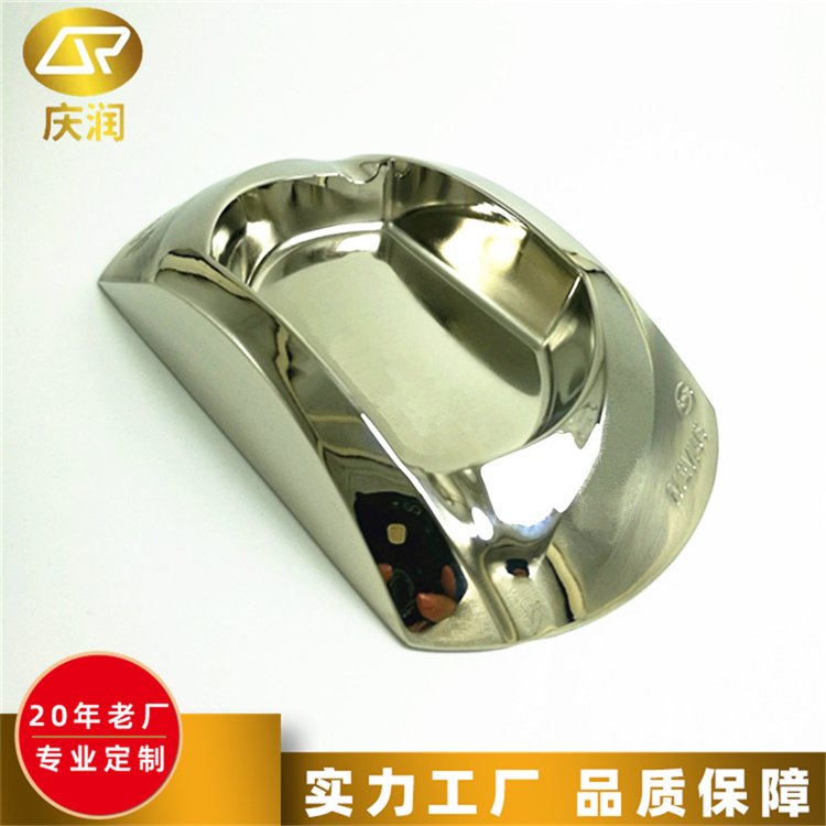 铁艺烟灰缸 酒吧KTV网吧创意烟盅 表面拉丝工艺 易清洁