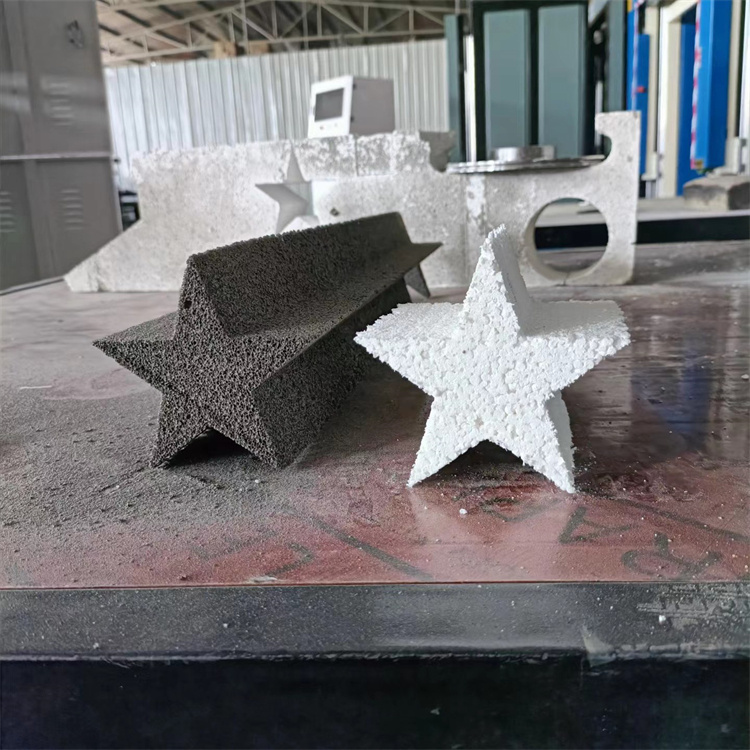 乐璇泡沫造型切割机EPS双龙门线刀海绵切割锯