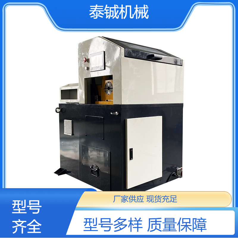 泰铖机械45度自动倒角机实心棒圆管铝管切割器 可按需定做