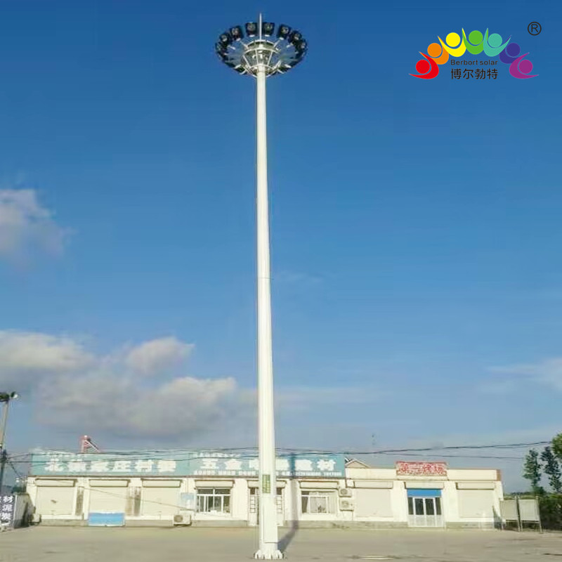 博尔勃特升降式高杆灯 广场道路照明LED投光灯路灯厂家批发