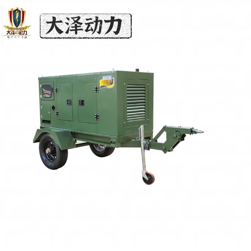 大泽动力TO52000ET-Z电动 50千瓦移动柴油发电机组 矿山施工 车载