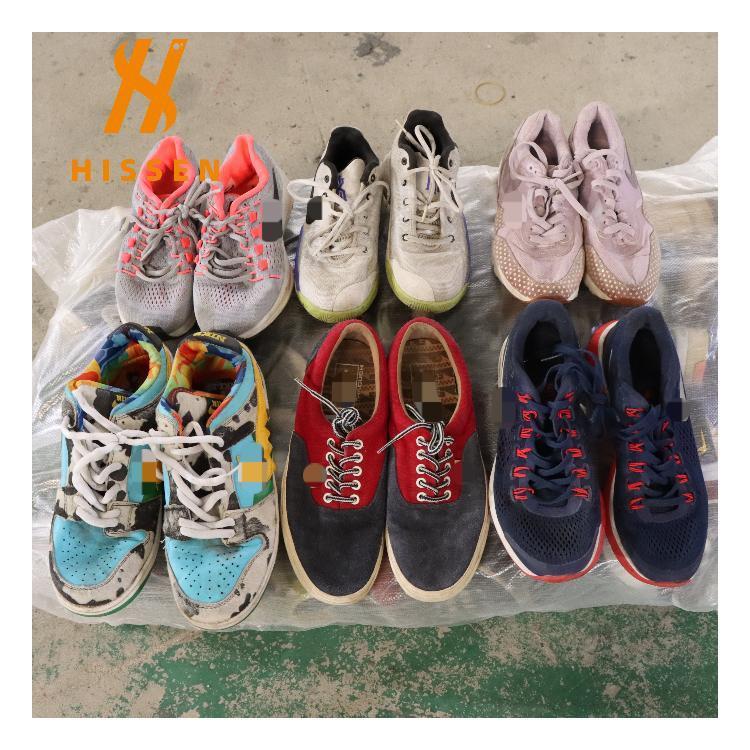 工厂价旧鞋批发二手国际品牌鞋A级男鞋branded usedshoes运动球鞋