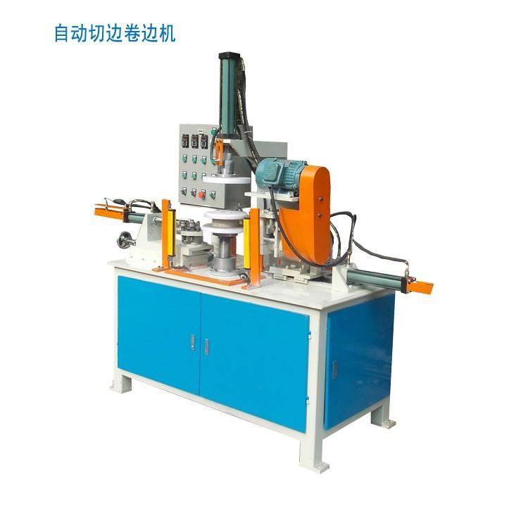 创德自动五金厨具 餐具卷边机 切边机 方形餐盘削边机 可定制