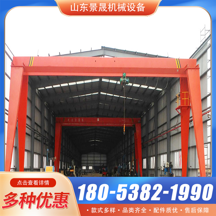 钢筋加工厂使用龙门吊起重机无线遥控操作运行稳定 景晟