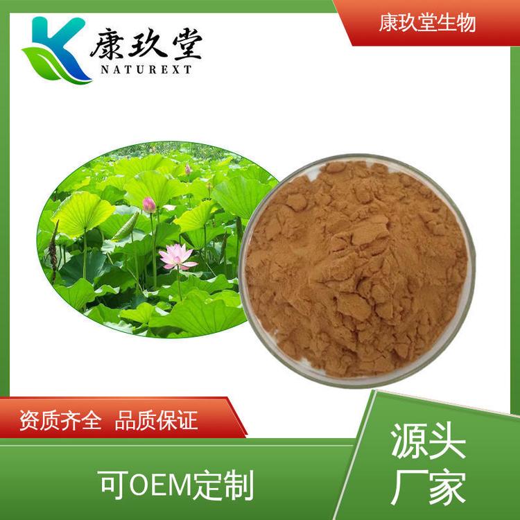 荷叶提取物 1%荷叶碱 植物提取物原料 可定制 康玖堂