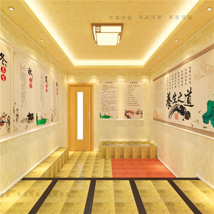 盐蒸房安装装修厂家 美容院半盐汗蒸房投资万元起 天道汗蒸公司