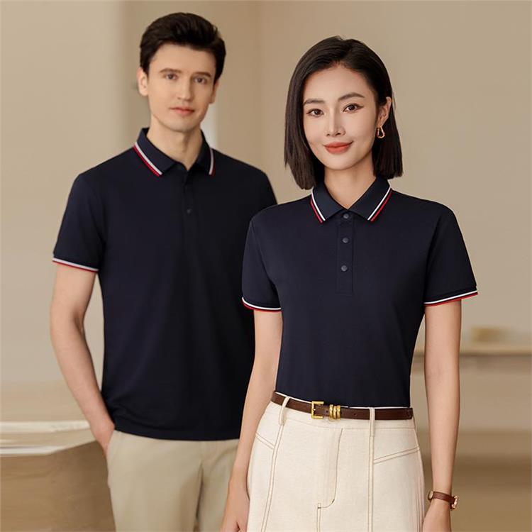 佰仕亨利 春夏 广告衫工作服定制 200g双面速干 精致刺绣热转印