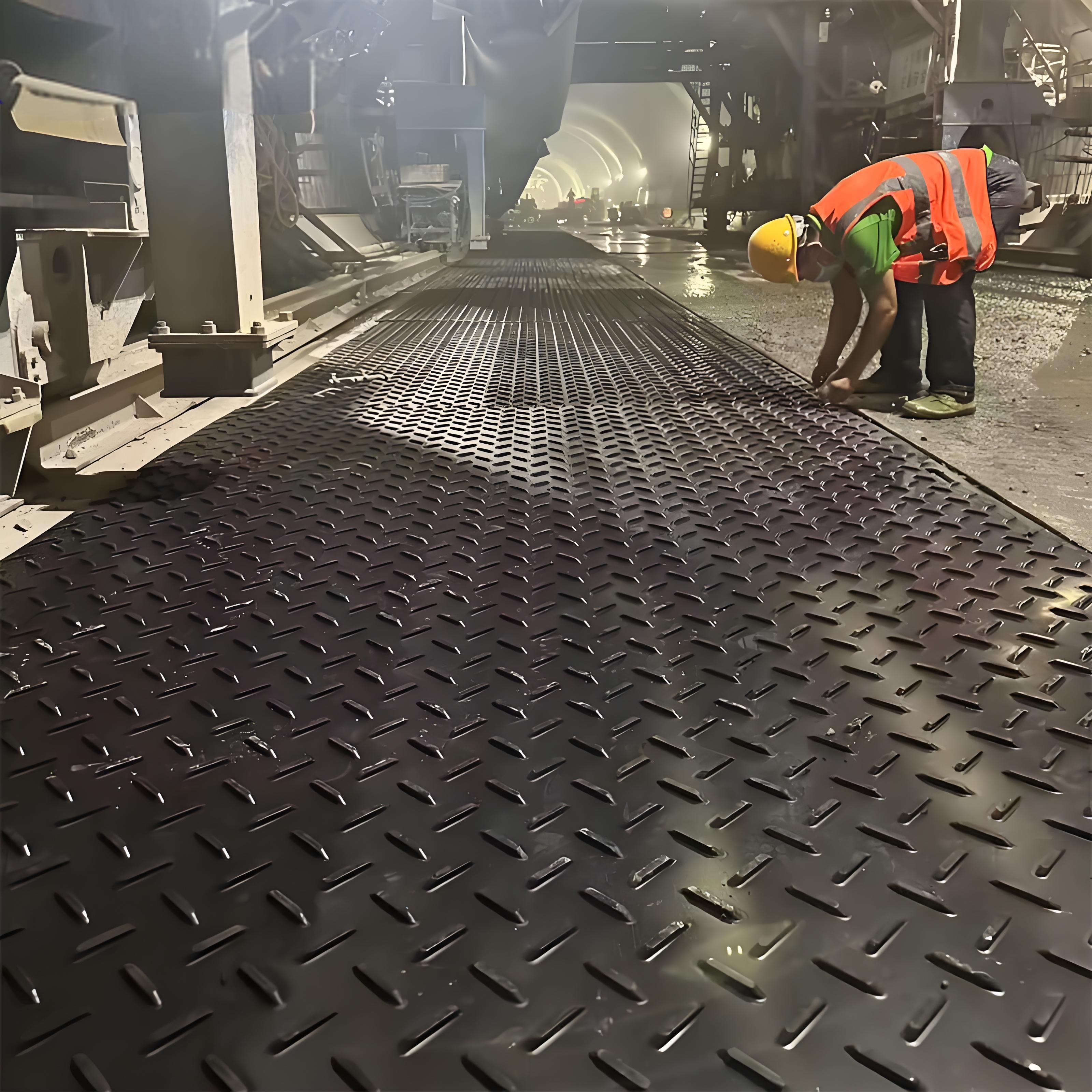 佳一 hdpe路基板 泥泞道路防滑聚乙烯铺路板 建筑施工路面铺路垫板