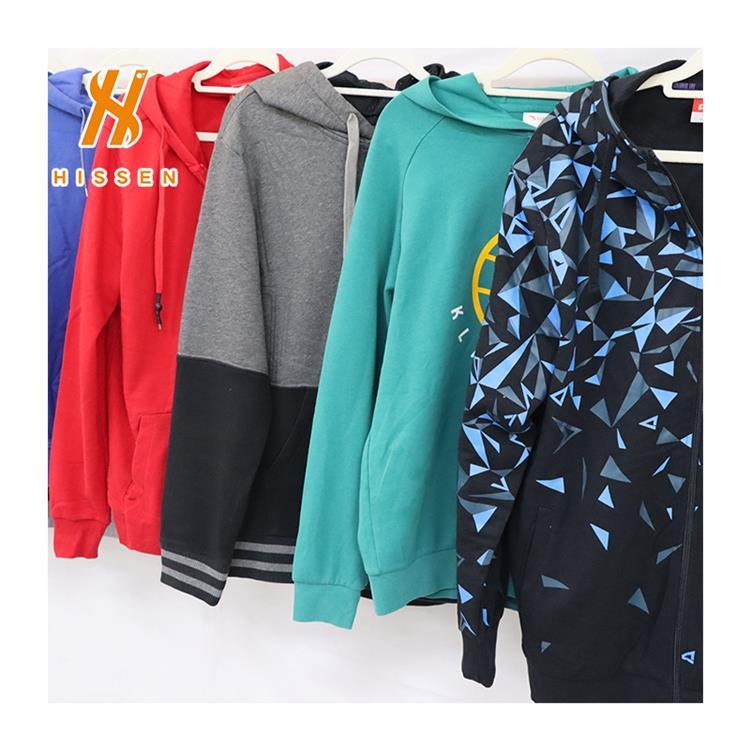 中国外贸批发二手衣服高端品牌卫衣gradeA used branded clothes