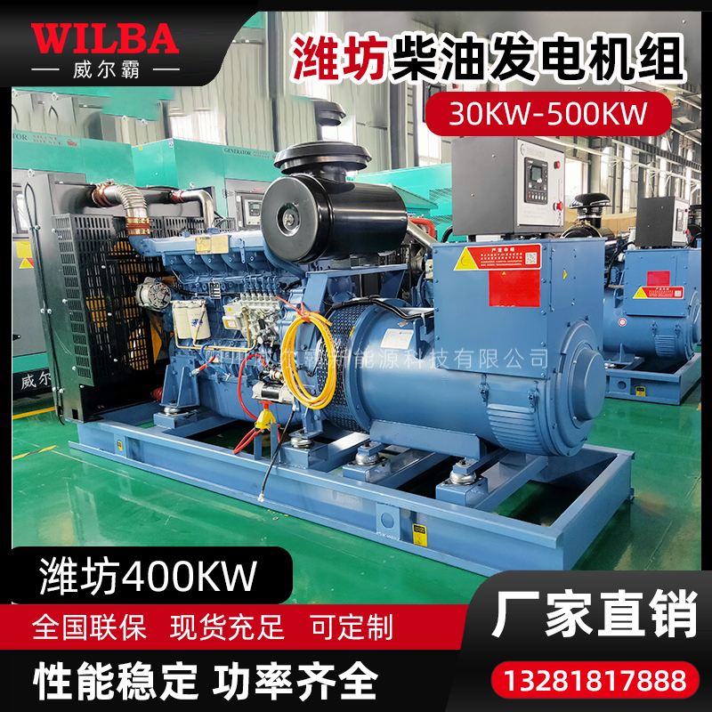 养殖场备用250KW柴油发电机组全铜无刷三相自启动三相四线发电机