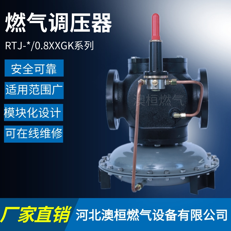 燃气调压器 煤 气液化气调压阀 流通能力大、调节精度高