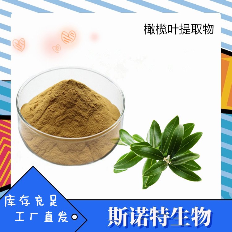 橄榄叶提取物 油橄榄粉 水溶性粉末 铝箔或纸板桶包装