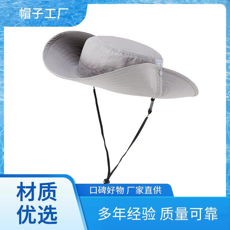 刺绣纯棉 渔夫帽帽型 规格多样支持定制 LOGO刺绣