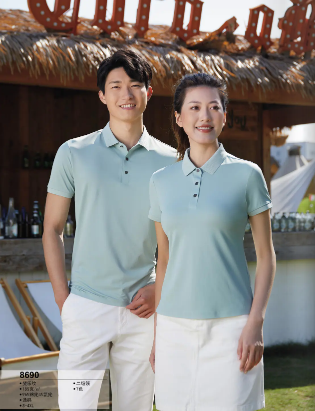 8301圆领T恤衫180克全棉 广告衫文化衫男女工作服定制佰仕亨利