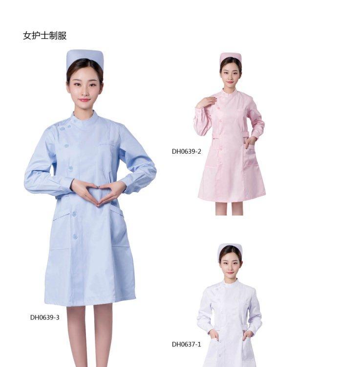美斯尼白大褂医院医生护士服装加工定制大夫服医师服