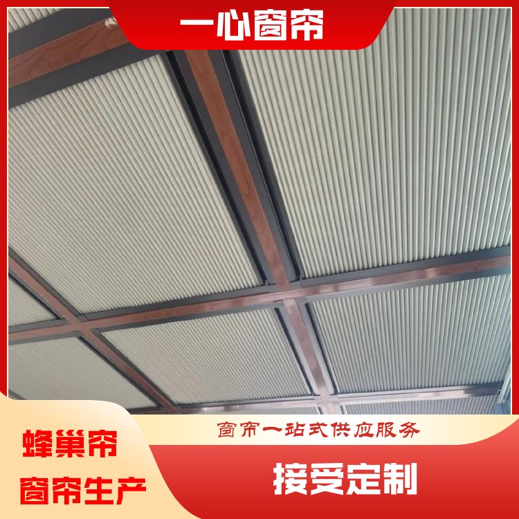 电动天棚帘卷帘 一心窗帘 私密性能好 方便清洁 加工定制 全国供应