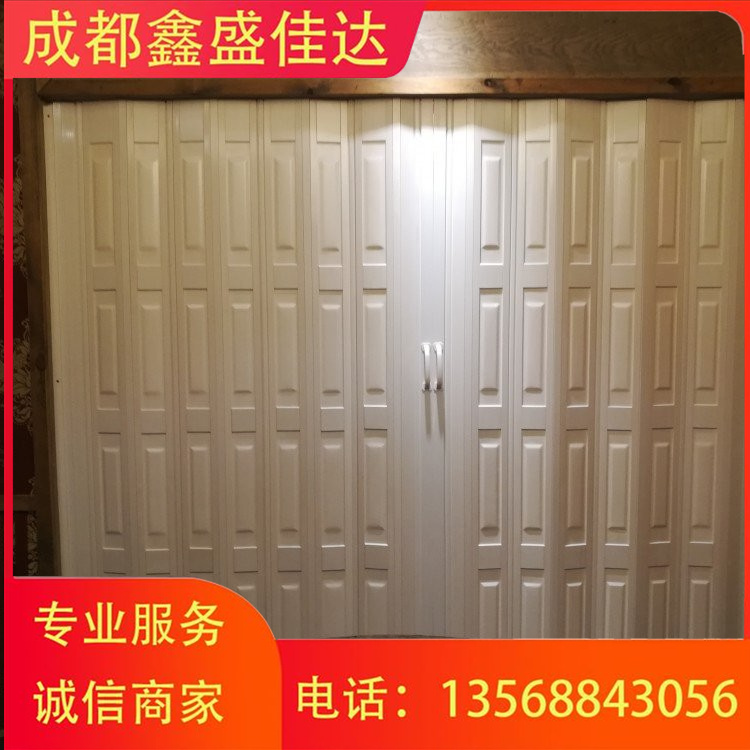 PVC折叠门 铝合金推拉门 商场商铺打隔断专用 定做加工