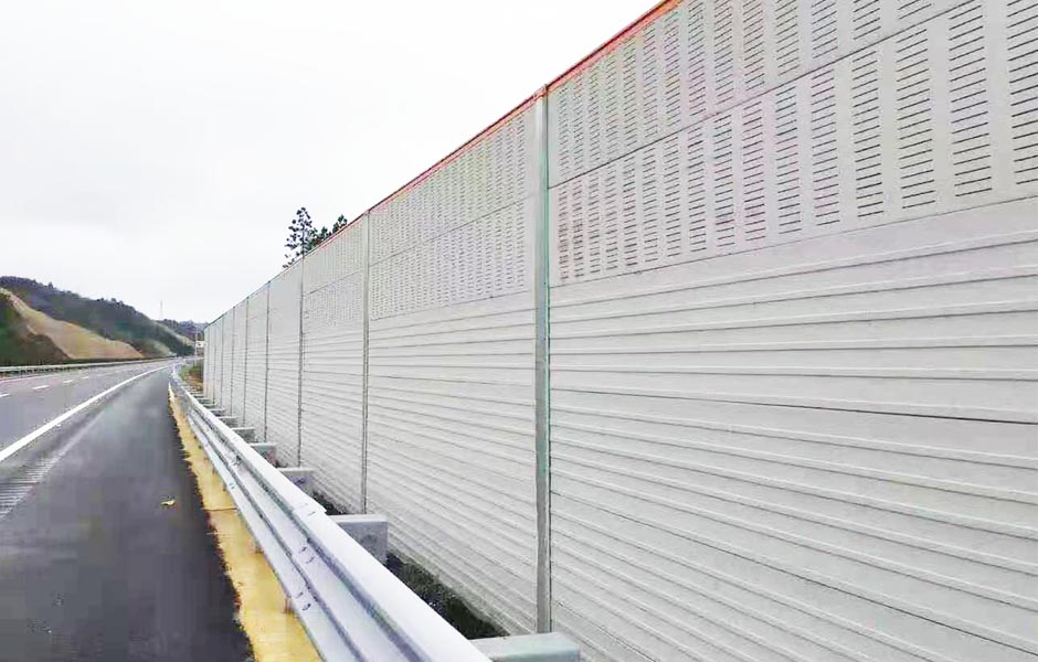 低分贝交通噪声 声屏障 公路道路隔音屏工地厂房隔音墙