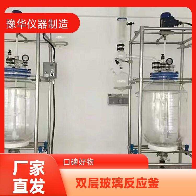 豫华仪器制造 节能变频电机 双层玻璃反应釜 5L - 降低能耗成本