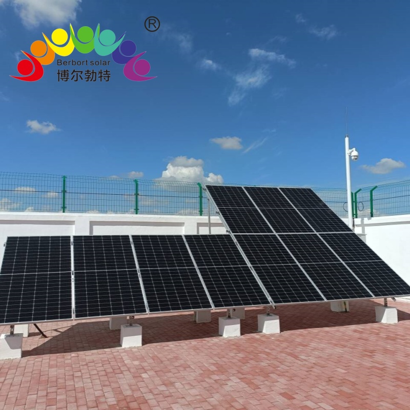 博尔勃特西部天然气阀室太阳能离网供电系统 分输站光伏发电系统