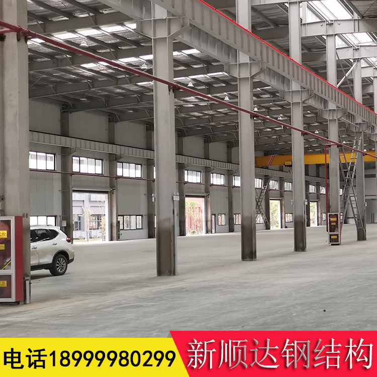 新 疆钢结构加工 低合金轻钢结构厂房车间仓库行车库房工程 建设