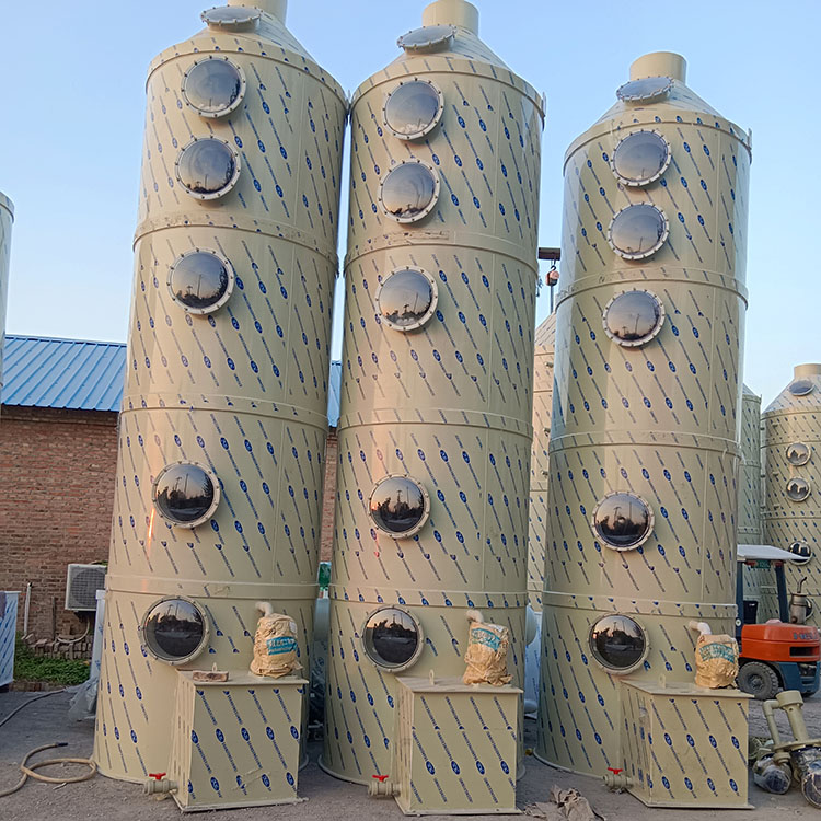 5000风量PP喷淋塔 尾气洗涤塔 化工厂用酸雾净化设备 耐酸碱