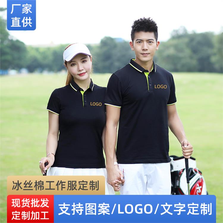 订做工衣 厂家定制春夏翻领T恤短袖Polo衫团体服企业文化衫可印标