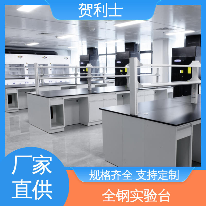贺利士 防静电 全钢中央工作实验台 科研院校制药用 不易损坏