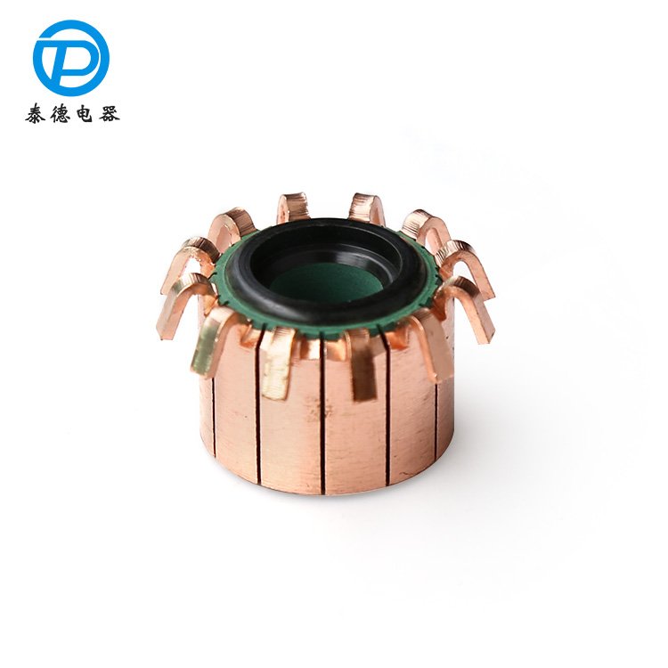 厂家配套 槽型换向器 电动机配件 直流电机 换向器可定制 泰德公司