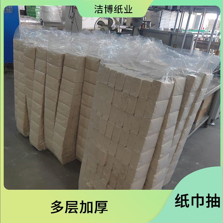 洁博纸业 适用于餐饮业 抽纸品 牌 多层加厚湿水不易破