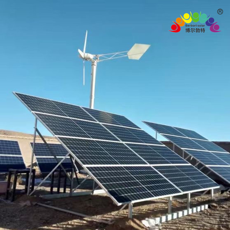 工地离网型太阳能发电系统 风光互补供电系统厂家博尔勃特